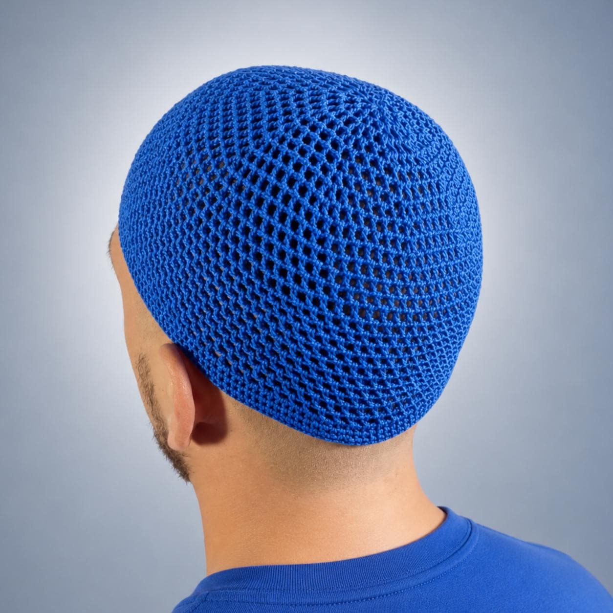 Crochet Stretch Skullcap | Thinnest Breathable Hat for Alopecia