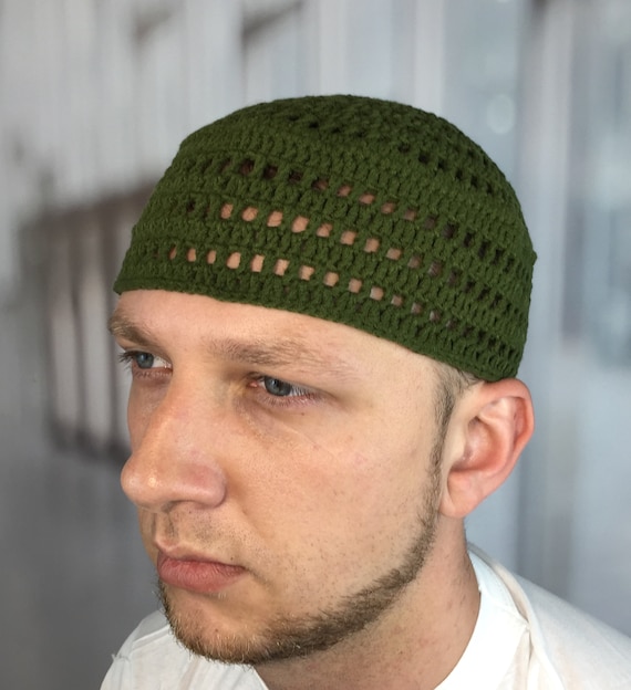 Bonnet Kufi Au Crochet : Bonnet Musulman En Coton Pour Homme - France