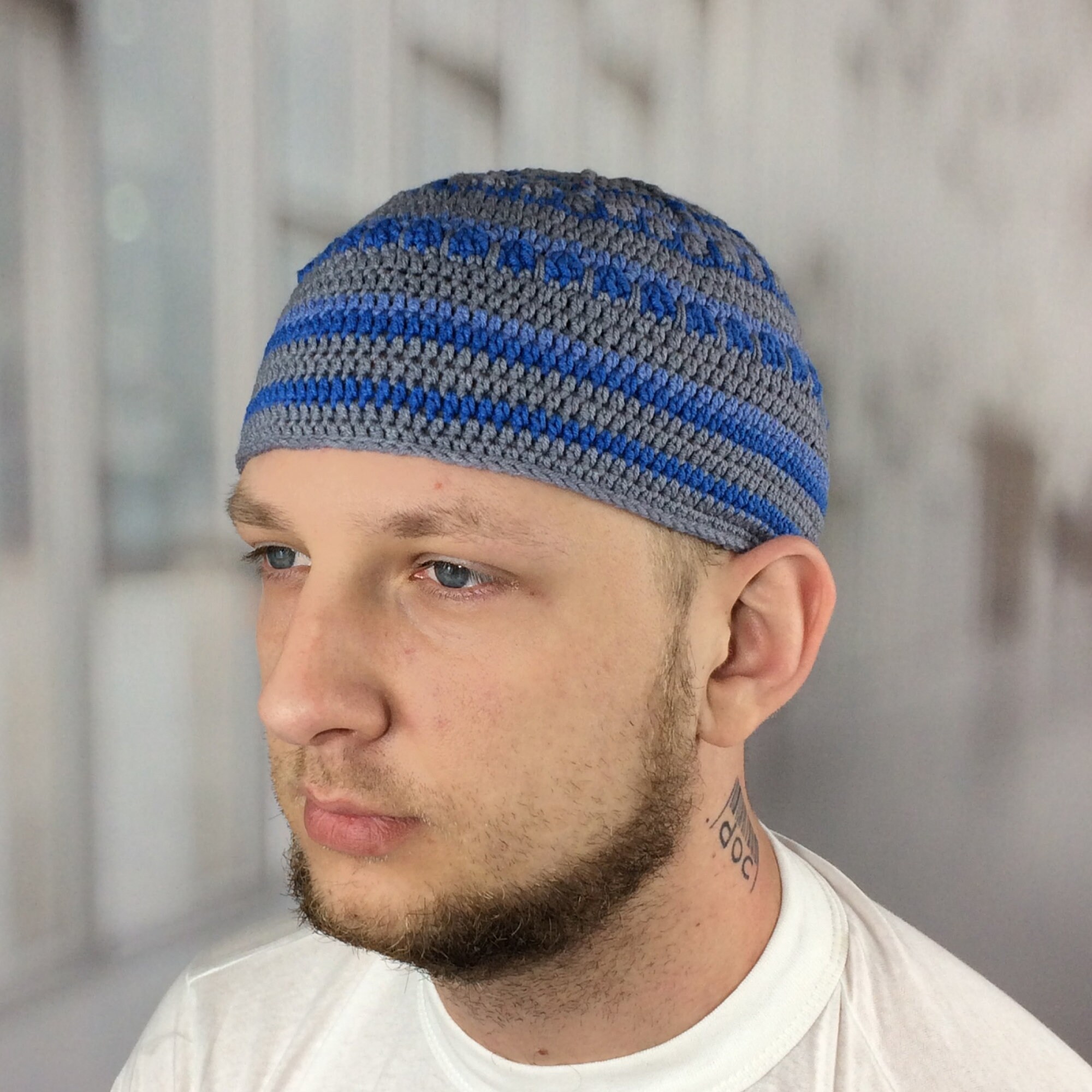 Joe Zawinul Mens Skull Cap Above Ear: Crochet Musician Beanie