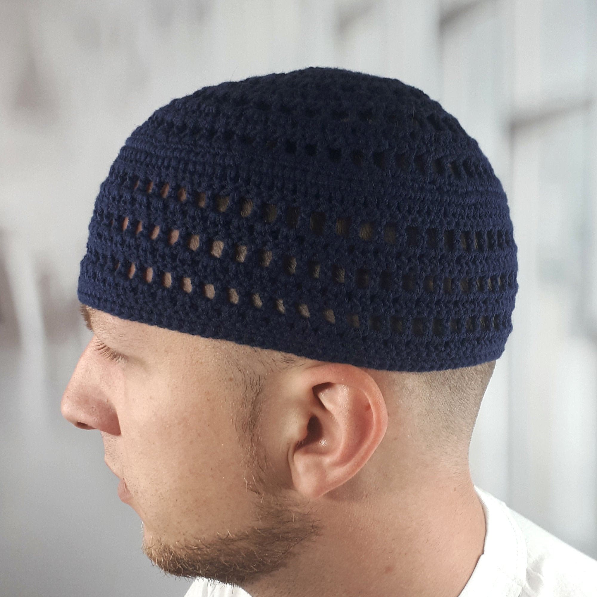 Kufi Hat: Black Muslim Beanie, Spring Hats for Men - Etsy Canada