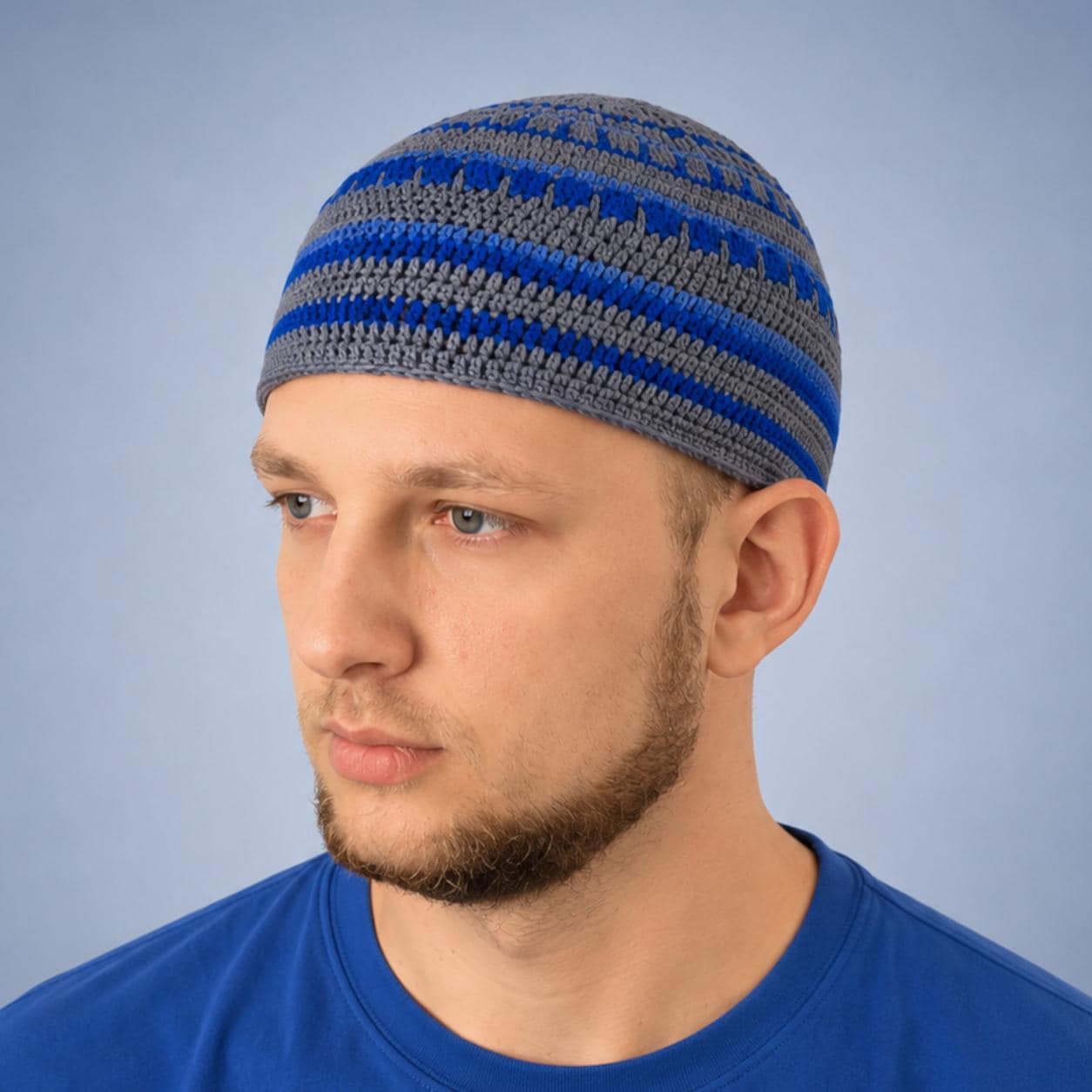Joe Zawinul Fisherman Beanie Kufi Hat for Musician Multi-color