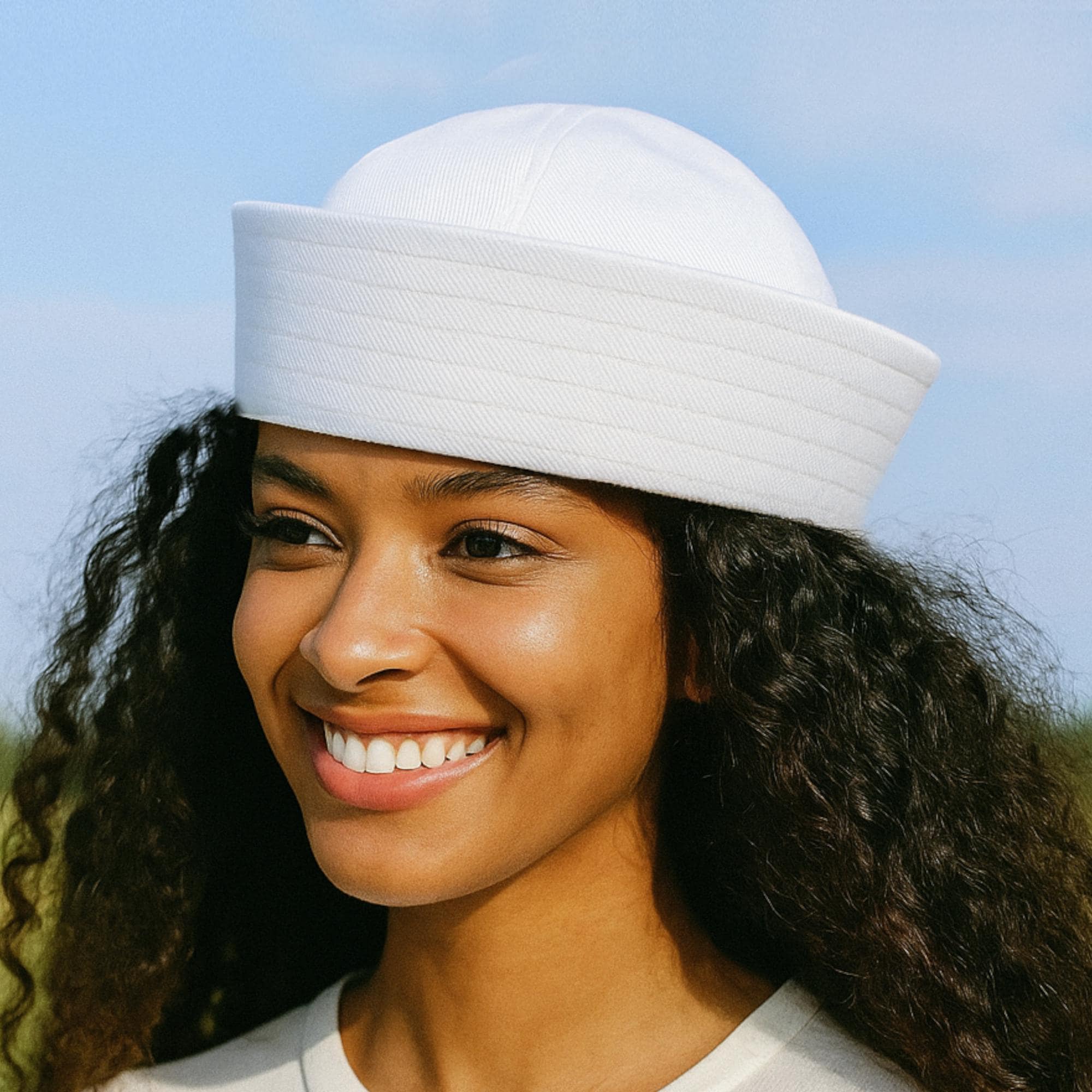 Navy Dixie Cup Cap - Etsy Canada