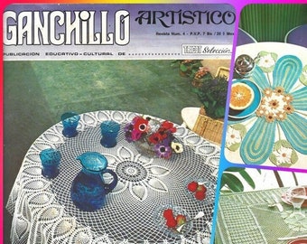 Magic Crochet #5 In Spanish with Graphic Patterns easy to follow It PDF
