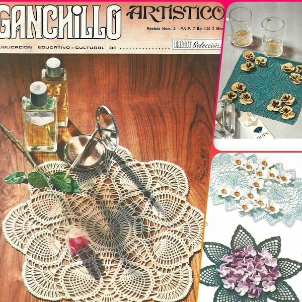 Magic Crochet #2 In Spanish with Graphic Patterns easy to follow It PDF