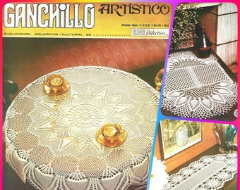 Magic Crochet #7 In Spanish with Graphic Patterns easy to follow It PDF