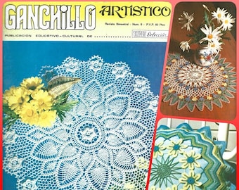 Magic Crochet #6 In Spanish with Graphic Patterns easy to follow It PDF