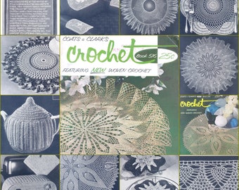 Coats #516 c. 1957 Crochet Featuring Woven Vintage Pattern PDF 0006