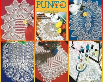 Punto Rama #5 Crochet Pineapple Spanish Graphic Patterns easy to follow It PDF