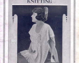 Royal Society #15 c. 1920 Crochet Knitting 27 Patterns Book PDF 0154