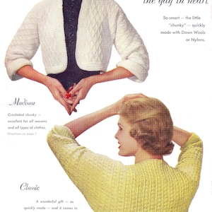 Star Book #103 c. 1953 10 Projetcs Stoles Crochet Pattern PDF 0034