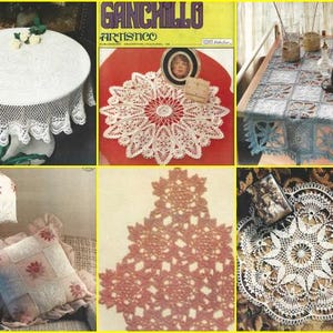 Magic Crochet #16 In Spanish with Graphic Patterns easy to follow It PDF