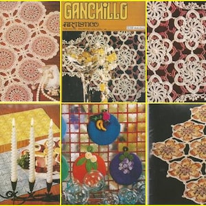 Magic Crochet #23 In Spanish with Graphic Patterns easy to follow It PDF