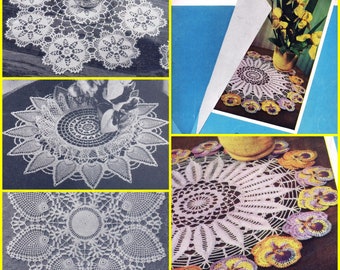 Lily #1700 c. 1947 38 Projects Crochet Pattern Book PDF 0165