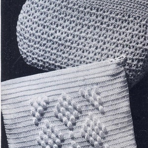 Clarks 57 1950s 39 Projects Bags Crochet Knit Pattern Book PDF 0166 image 7