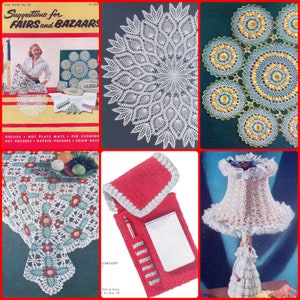 Star #98 c.1953 15 Crochet Vintage Book Pattern File PDF 0030