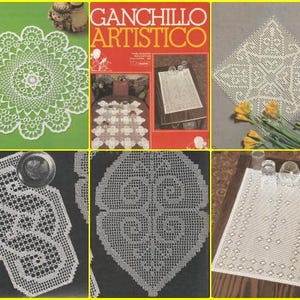 Magic Crochet #43 Filet Spanish Graphic Patterns easy to follow It PDF