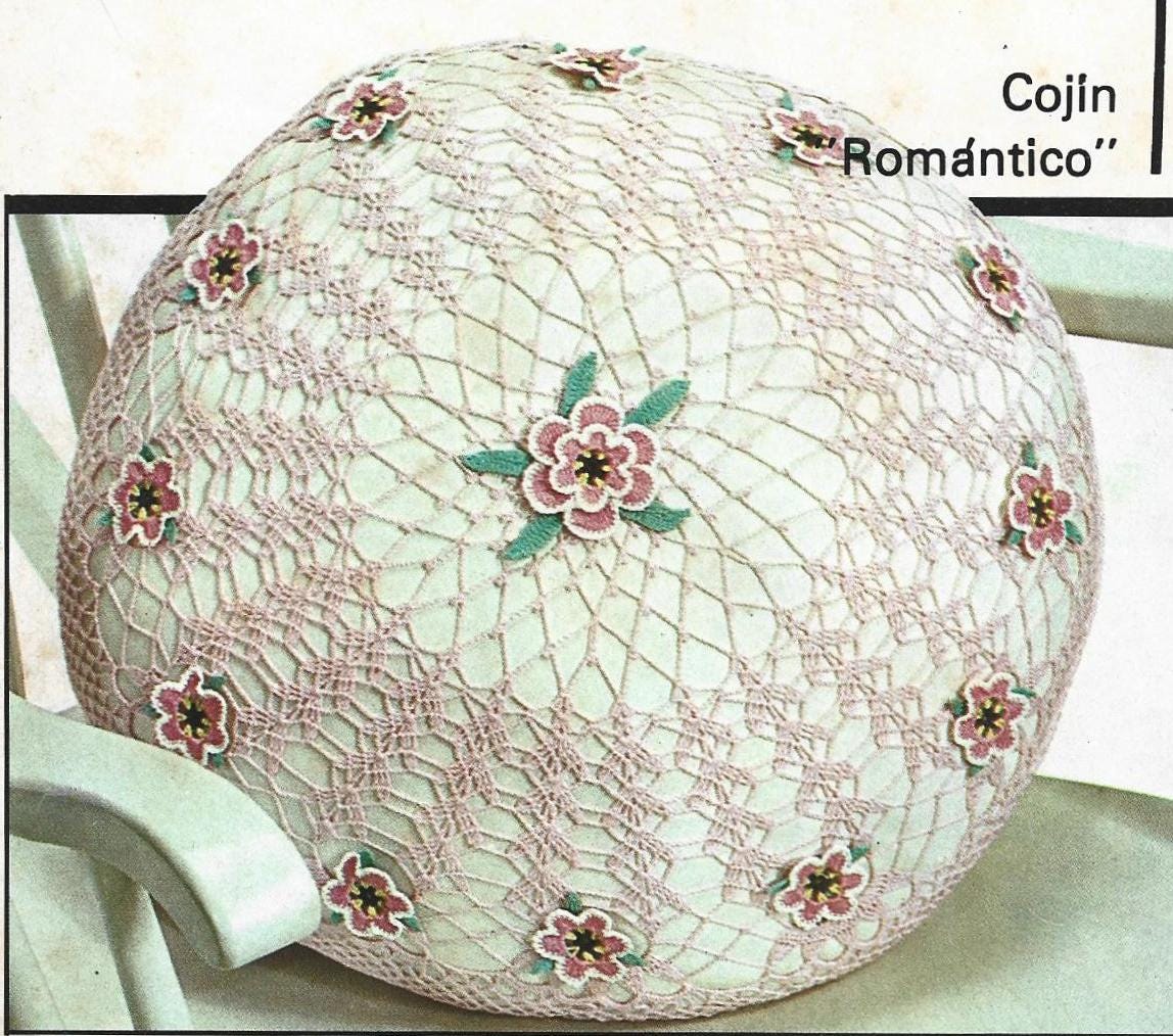Punto Rama #2 Cushions Crochet Spanish Graphic Patterns Easy to Follow ...
