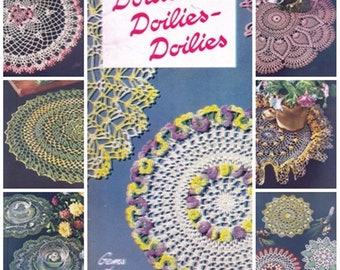 American #87 c. 1951 10 Doilies Book Crochet File PDF 0109