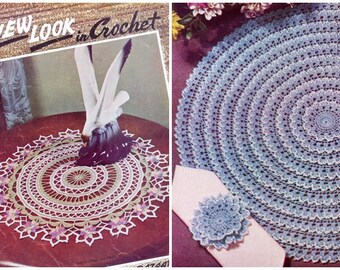 Lily #72 1940s 22 Projects Bazaar Crochet Pattern Book PDF 0151