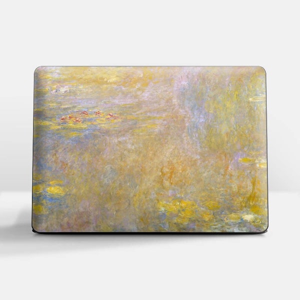 Sale! Sale Laptop skin (Custom size). Claude Monet, "Sea-Roses". Laptop cover, HP, Lenovo, Dell, Sony, Asus, Samsung etc.