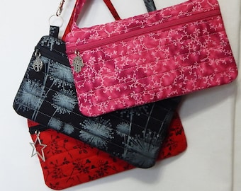 ITH Crossbody Zipper Bag with Credit Card Pocket Lining