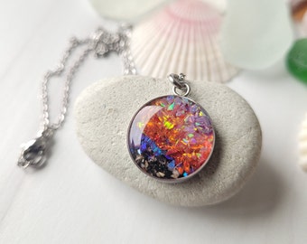 Alaska Sand and Opal Necklace