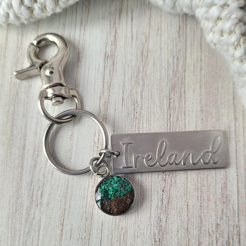 Ireland Sand Key Chain image 3