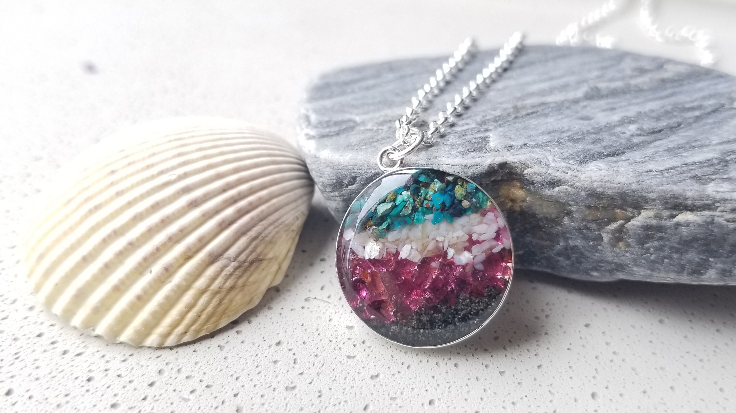 Sitka, Alaska Necklace Sterling Silver