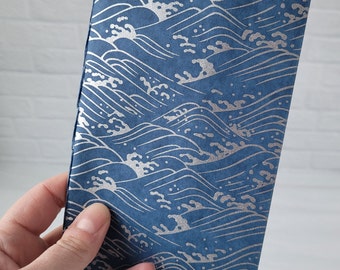 Chiyogami Paper Notebook, Lined Pages