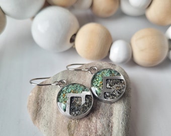 Alaska Sand Mountain Dangle Earrings