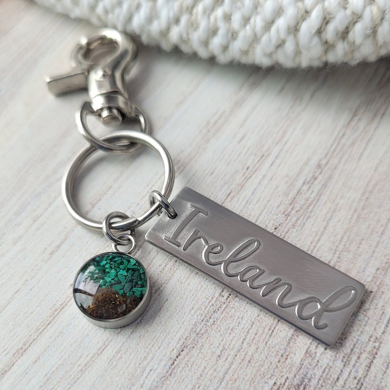 Ireland Sand Key Chain image 1