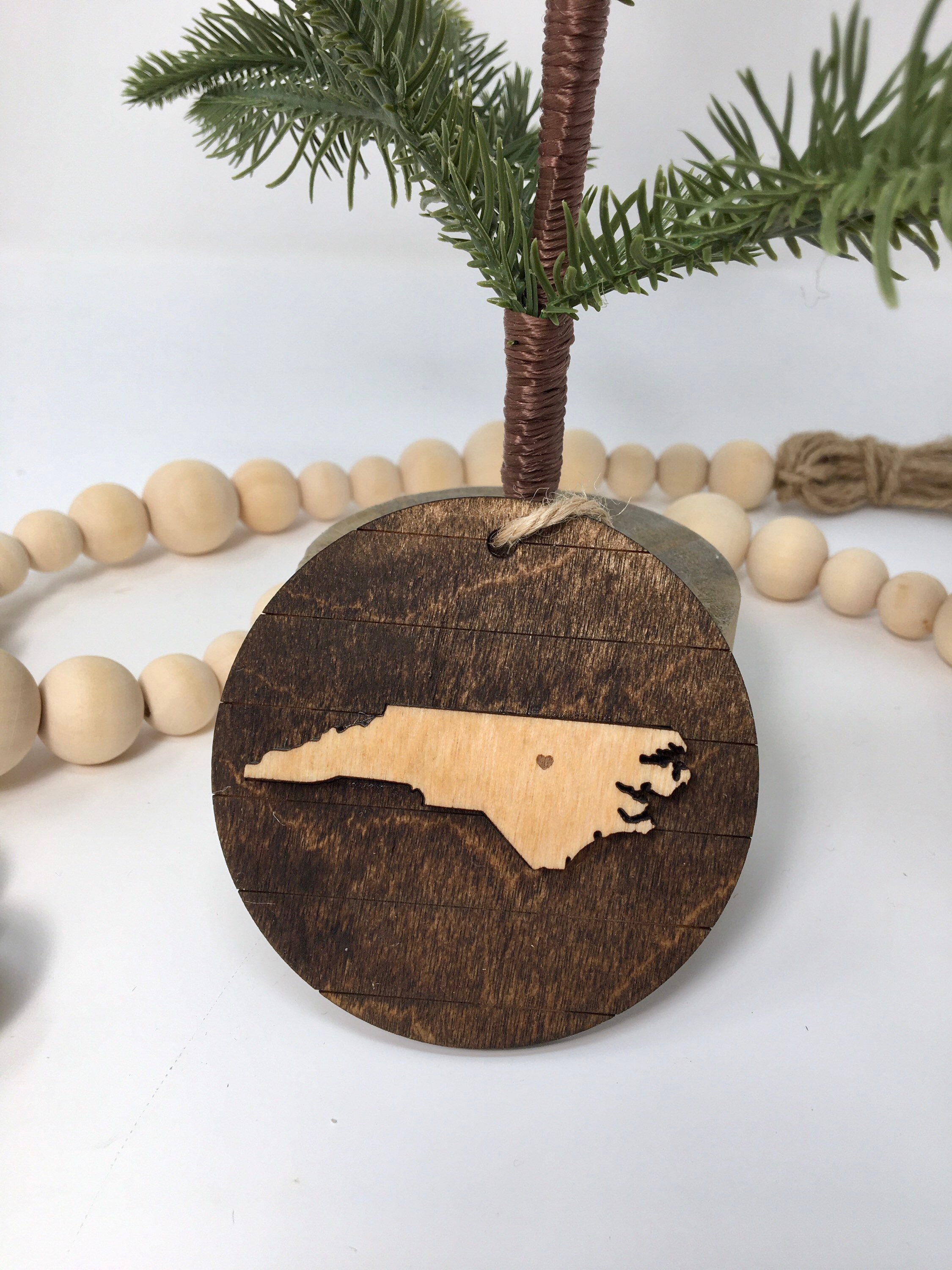 Raleigh North Carolina Christmas Ornament Wooden NC Christmas Etsy North Carolina Christmas Ornaments