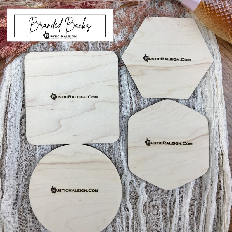 Custom Bulk Wedding Rattan Favors Personalized Wooden Coaster Etsy