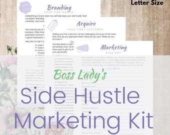 Printable Side Hustle Marketing Kit