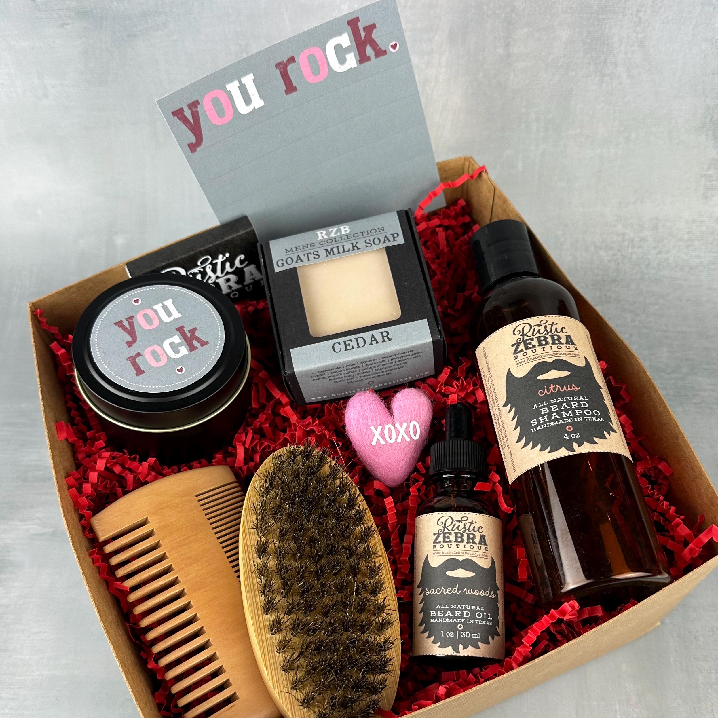Beard Care Kit Best Wedding Gift for Groom or Birthday Gift for