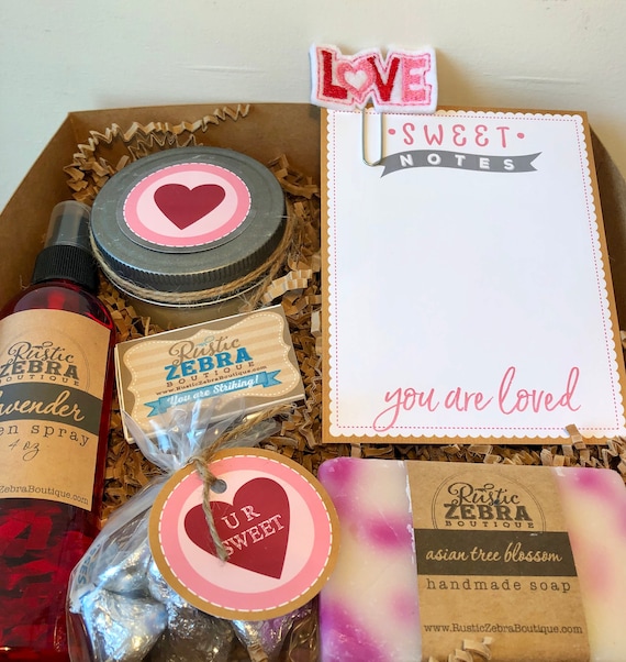 Valentine Gifts for Her, Valentines Day Gift Box for Daughter, Spa