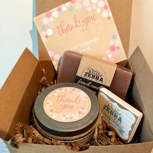 Thank You Gift Box For Women, Mothers Day Gift Box, Grandma Gift, Small Thank You Gifts For Coworkers, Self Care Packagea, Candle And Soap