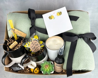 Wedding Gifts For The Couple, His and Hers Gift Set, Self Care Gift For Couples, Gifts For Him, Engagement Gift, Bee Hygge Gift Basket
