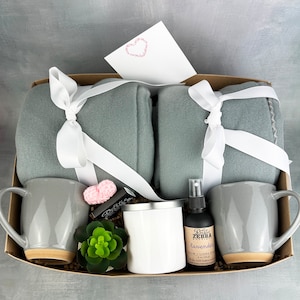 Couple Gift, Date Night Box, Engagement Gift, Wedding Gift Box For Couple, Hygge Gift Box For Couple, Mr & Mrs Basket, Girlfriend Gift