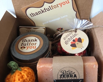 Small THANKFUL GIFT BOX - thankful for you
