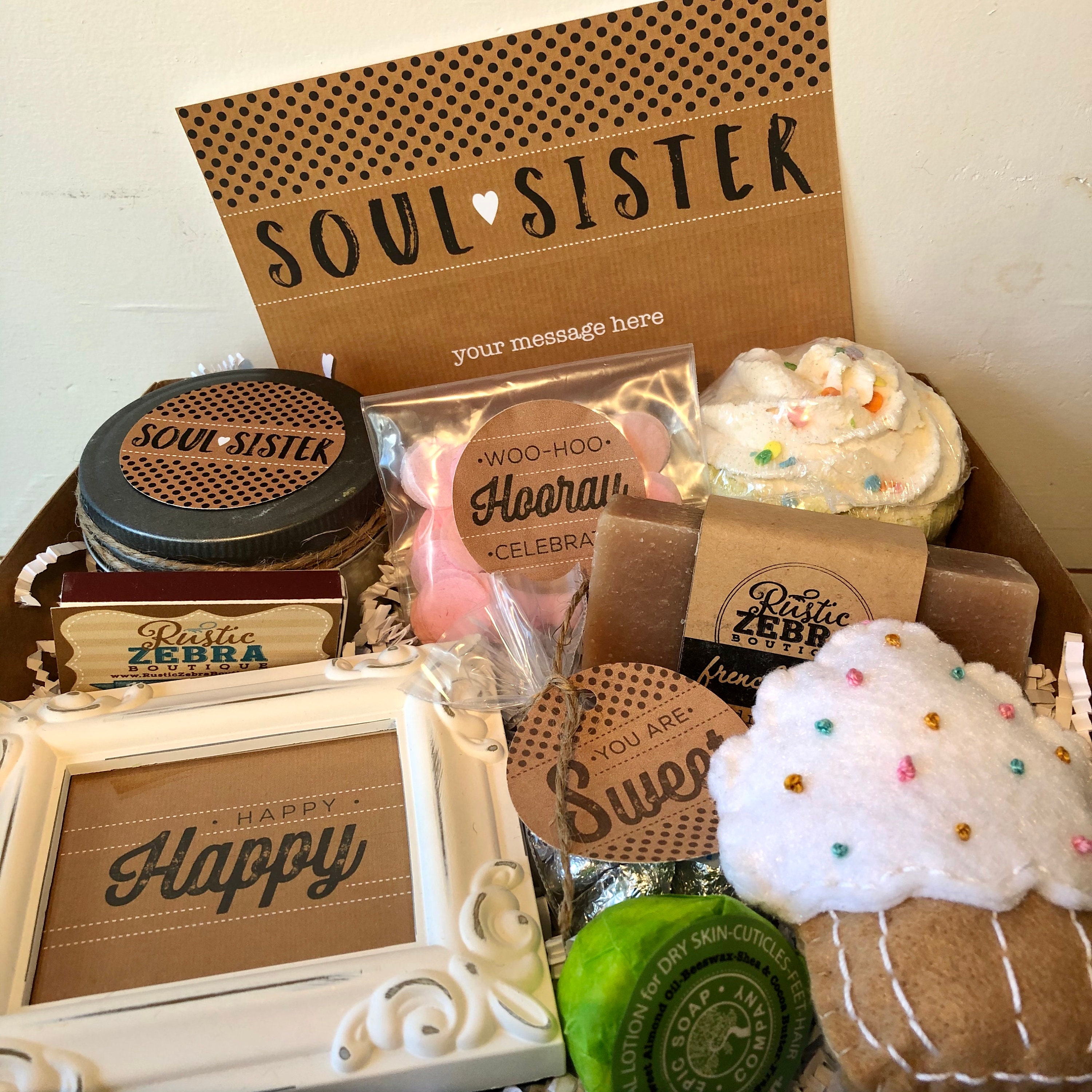 Self Care Gift Box, Care Package For Her, Thank You Gift Box, Gift Baskets  Women, Birthday Gifts For Her, Sister Birthday Gift Box