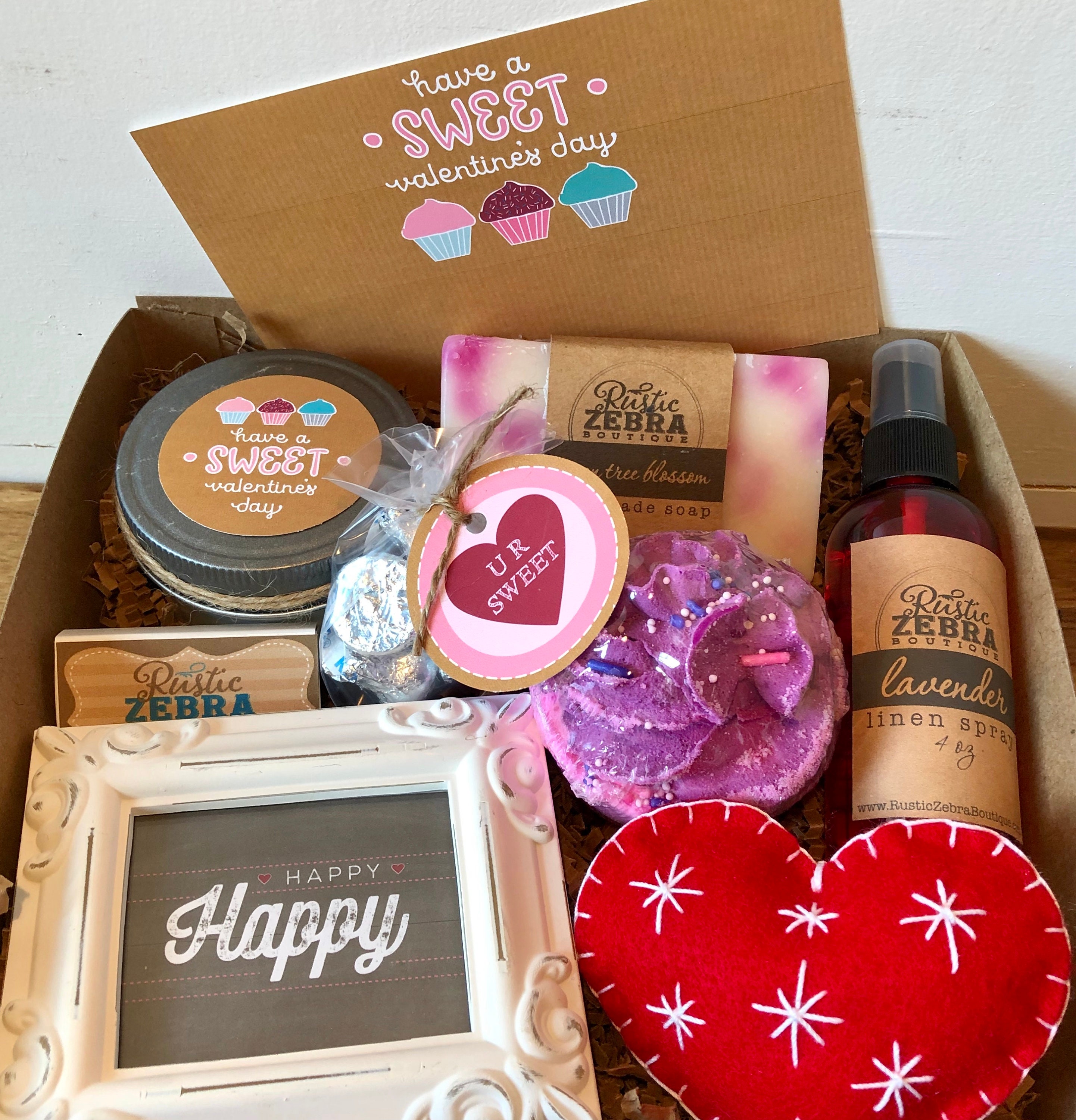 Large Valentine Gift Box, Valentines Day Gifts for Her, Valentines Gift  Basket for Her, Galnetines Day Gift, Bestie Gift, Spa Bath Gift Box 