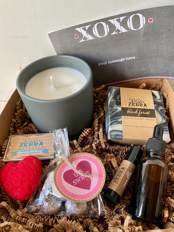 Valentines Day Gifts for Him, Gift Box Basket for Men Who Have Everything,  Boyfriend Husband Valentines Day Gifts for Dad, Unique Mens Valentines