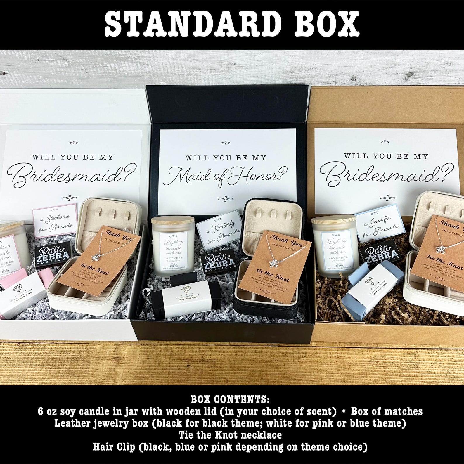 Maid of Honor Box, Bridesmaid Proposal Box, Will You Be My Gift Box — free download