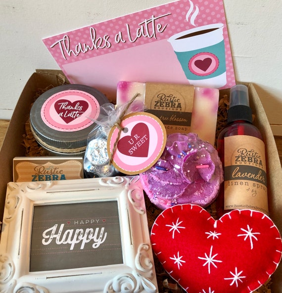 Regalo de San Valentín para hija, regalos de San Valentín para ella, cesta  del día de