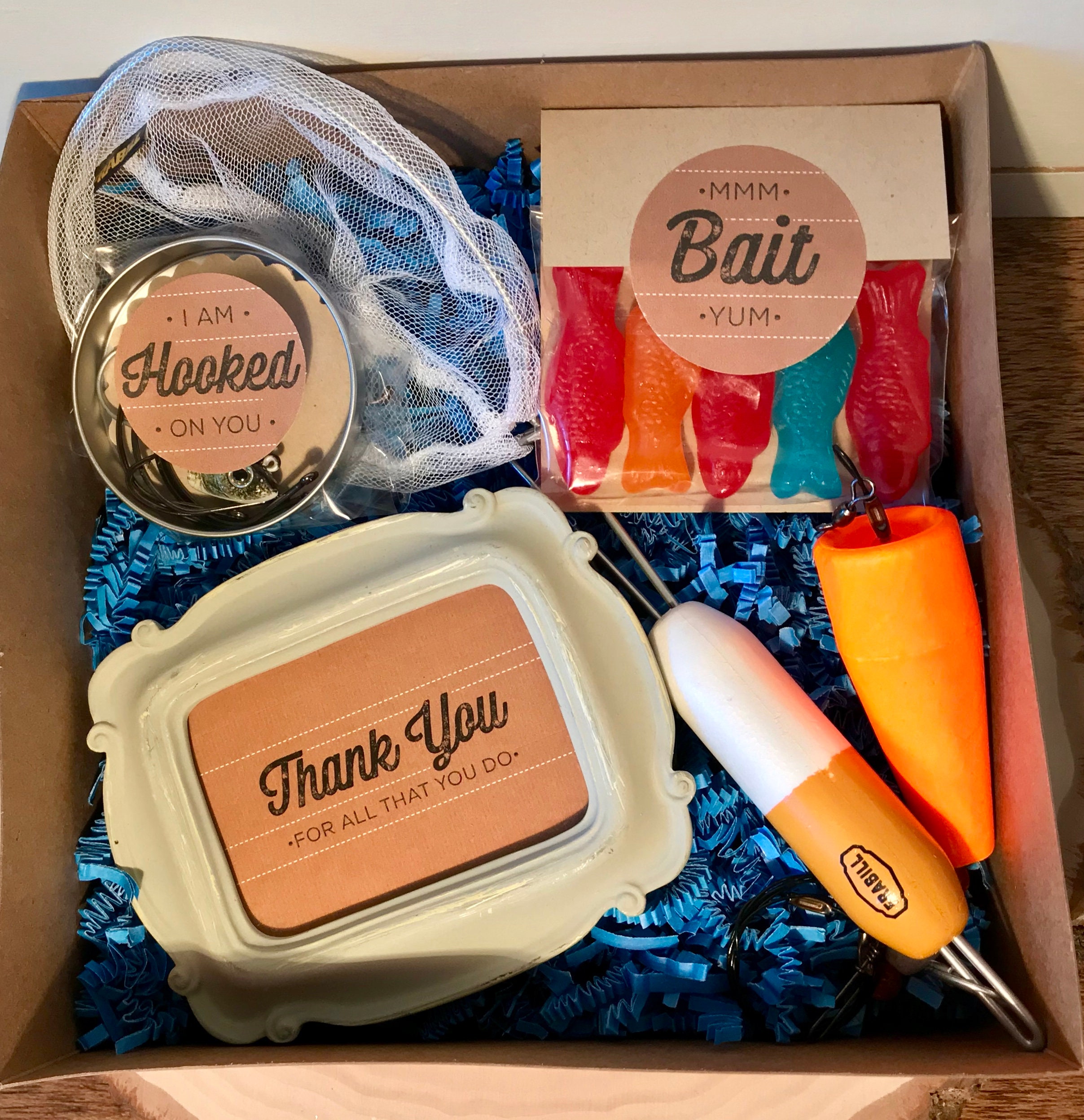 birthday gift box for fishing boyfriend Funny Fishing Gifts for Men - Wedding Gift for Groom or Anniversary Gifts  for Husband - Funny Basket for Men - Gag Gifts for Boyfriend