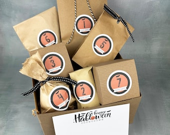 Halloween Advent Calendar, Halloween Mystery Box, Halloween Countdown, Halloween Party, Spooky Gift Box For Women, Halloween Gift Box