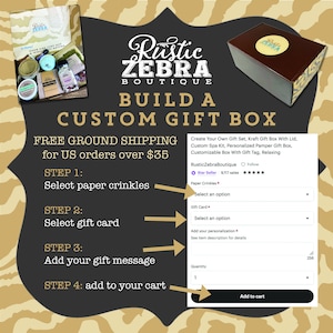 Bauen Sie Ihre eigene Geschenkbox, individuelles Geschenk für sie, Körbe für Frauen, beste Geschenke für sie, personalisiertes Spa-Kit, Pflegepaket, entspannendes Geschenk für Mama
