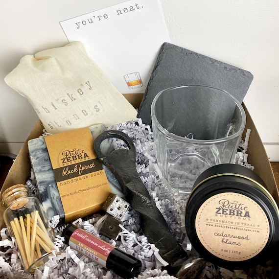 Valentines Day Gifts for Men Whiskey Lover Gift Box Valentines