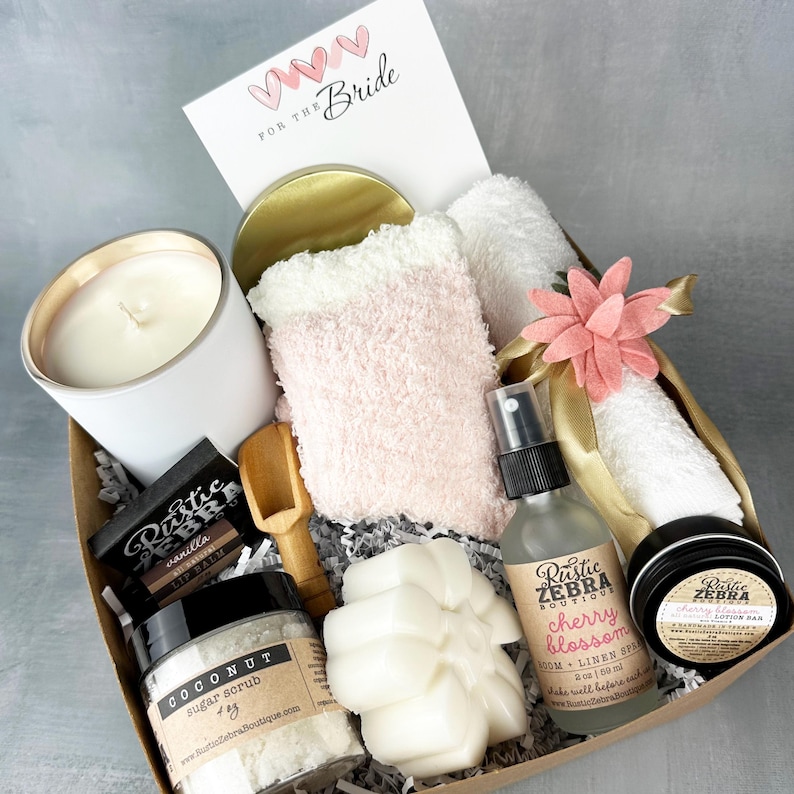 Bride to Be Gift Box Spa Gift - Bridal Shower Gifts for Bride ...